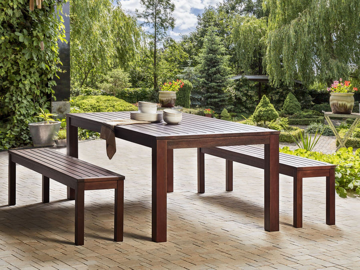 Eucalyptus Wood Garden Bench 160 cm Tuscania