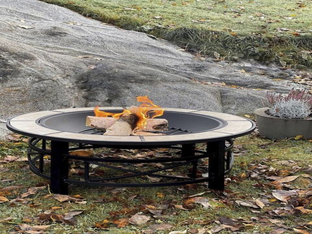 Charcoal Fire Pit Black Hierro