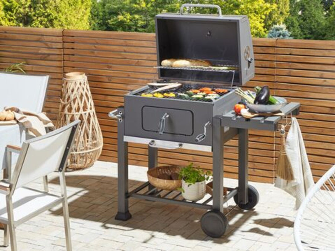 Charcoal BBQ Grill Grey Pavlof