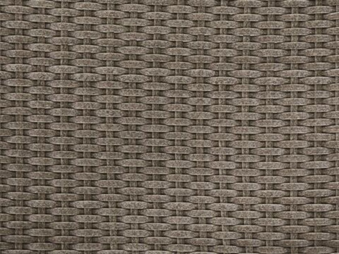Fonti 5 Seater PE Rattan Garden Sofa Set Taupe and Grey
