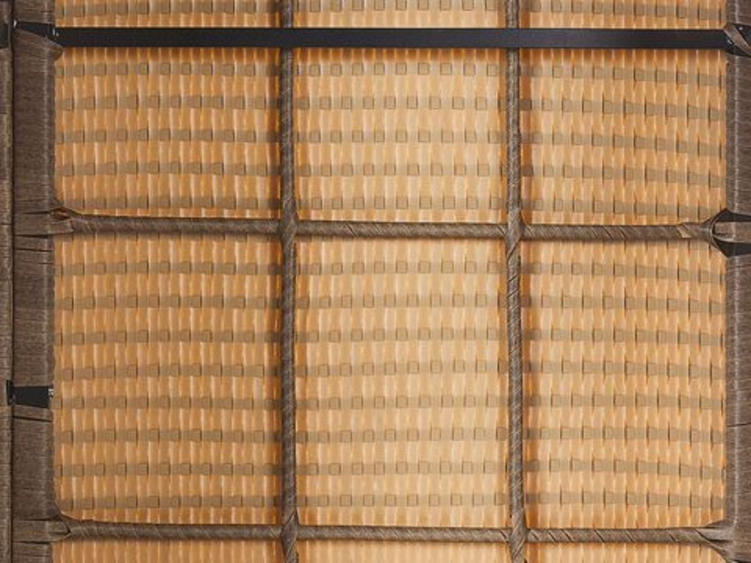 Bardi 5 Seater PE Rattan Garden Corner Sofa Set Brown and White