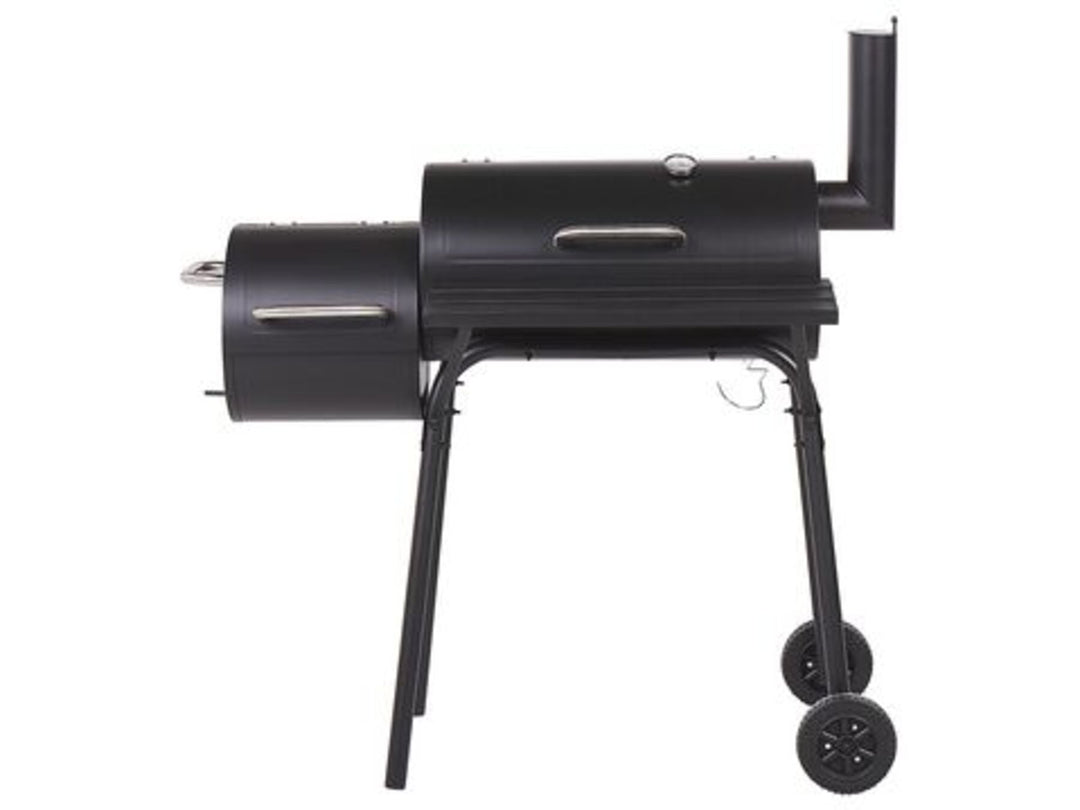 Charcoal BBQ Grill and Smoker Black Katla