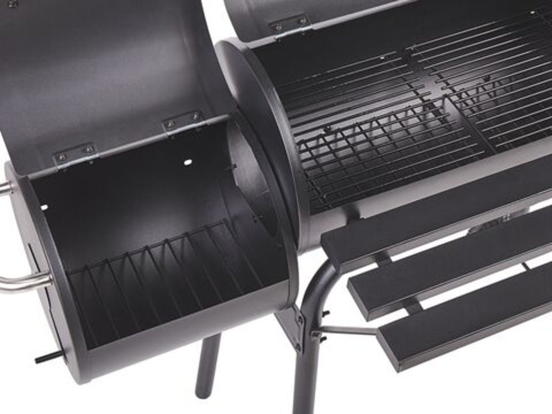 Charcoal BBQ Grill and Smoker Black Katla