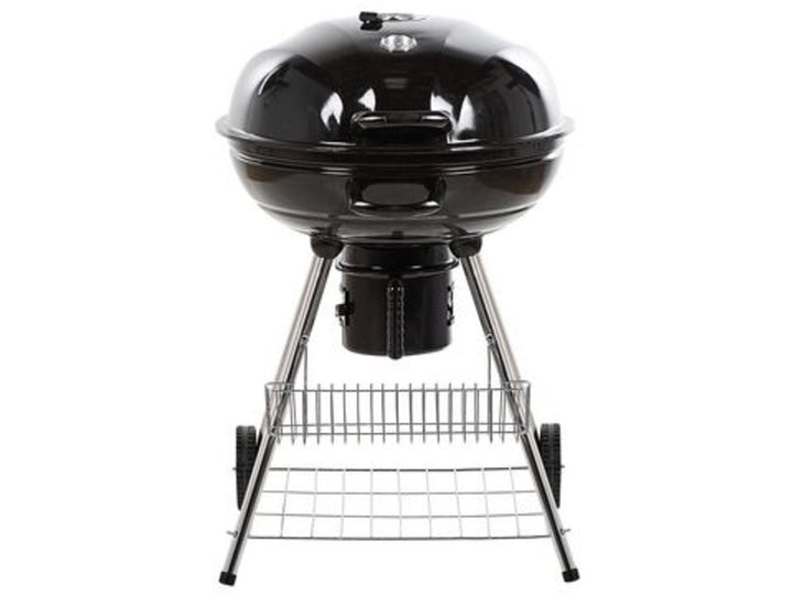 Kettle Charcoal BBQ Grill Black Marapi