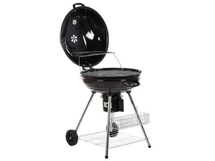 Kettle Charcoal BBQ Grill Black Marapi