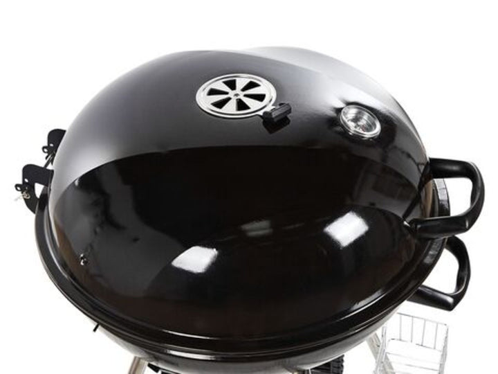 Kettle Charcoal BBQ Grill Black Marapi