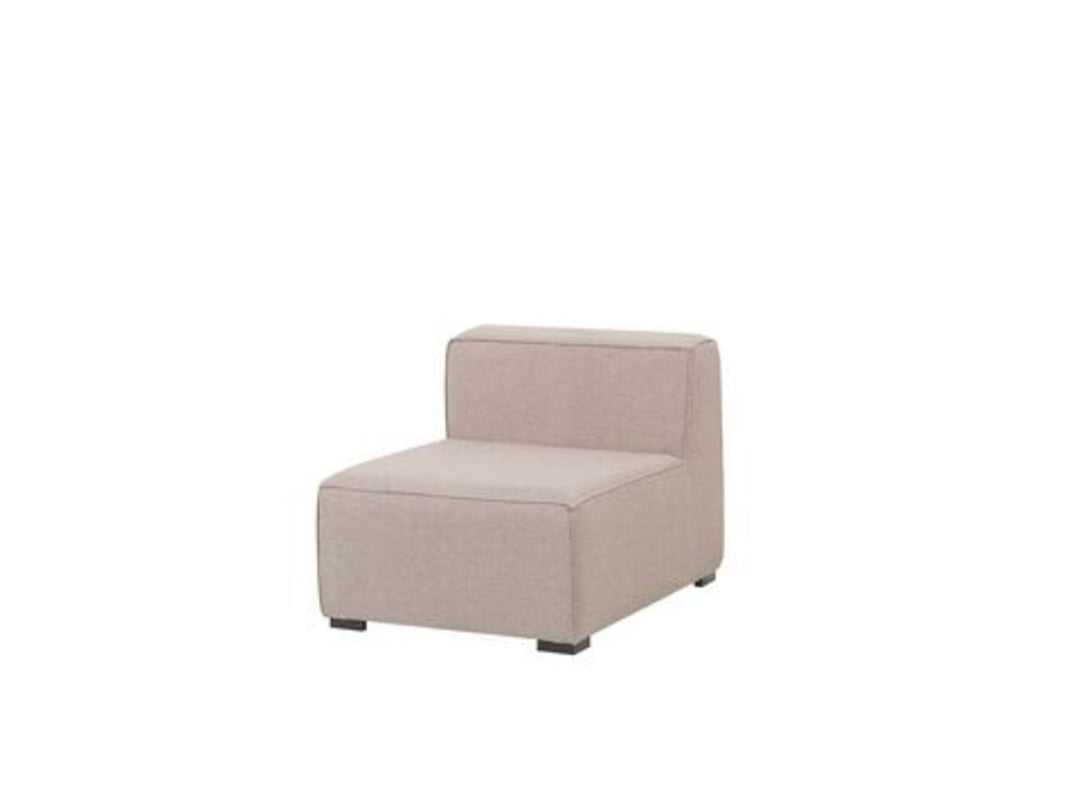 Arezzo Right Hand 7 Seater Garden Corner Sofa Set Beige