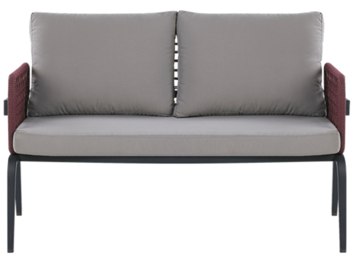Sciacca 4 Seater Aluminium Garden Sofa Set Grey