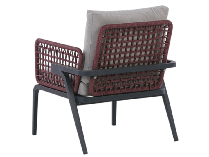 Sciacca 4 Seater Aluminium Garden Sofa Set Grey