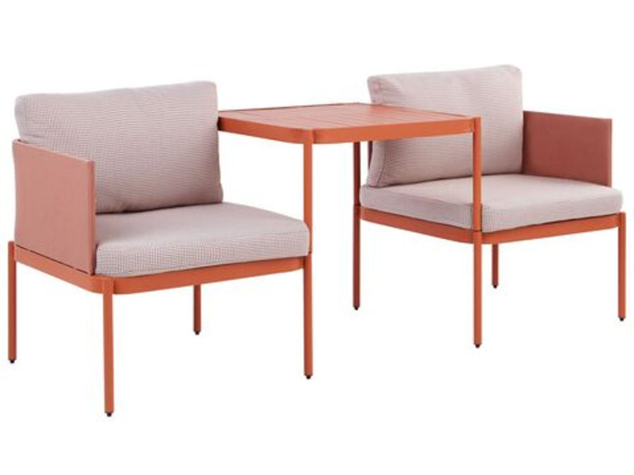 Terracina 2 Seater Convertible Garden Sofa Set Orange