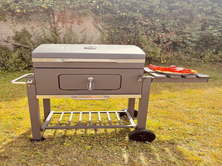 Charcoal BBQ Grill Grey Pavlof