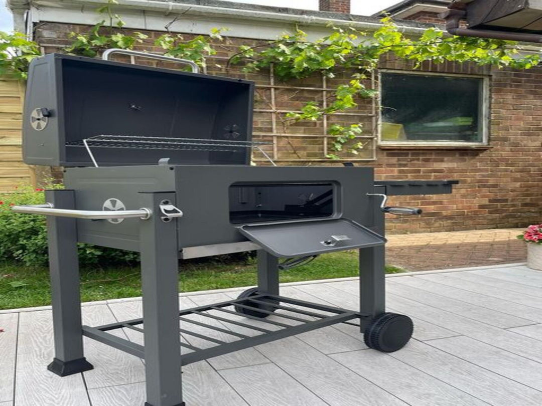 Charcoal BBQ Grill Grey Pavlof