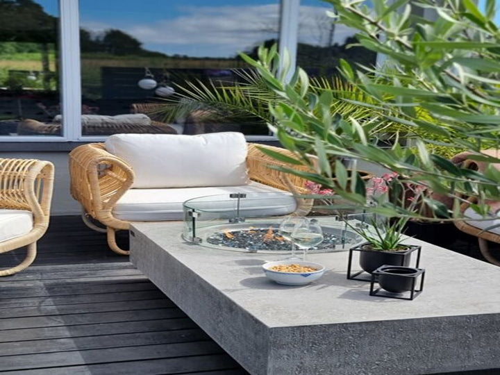 Dolcedo 4 Seater Rattan Sofa Set Natural