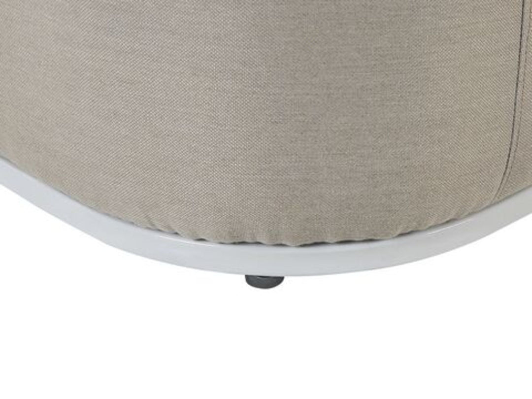 Fabro 2 Seater Garden Sofa Set Light Grey