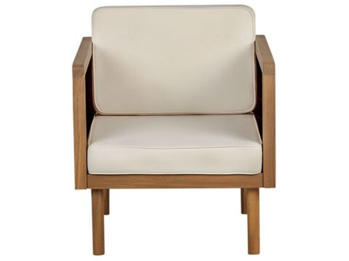 Baratti 4 Seater Acacia Wood Garden Sofa Set White