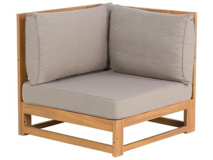 Timor Lounge Set FSC® Certified Acacia Wood Light Wood Left Hand 4 Seater