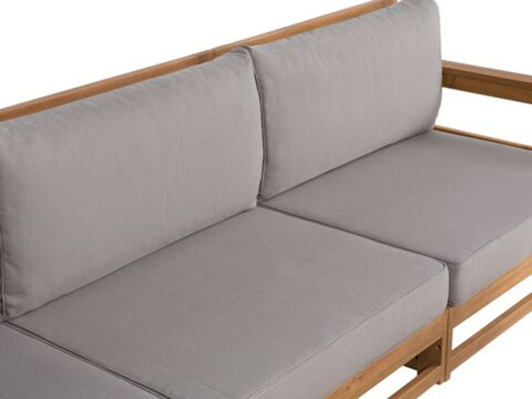 Timor Lounge Set FSC® Certified Acacia Wood Light Wood Left Hand 4 Seater