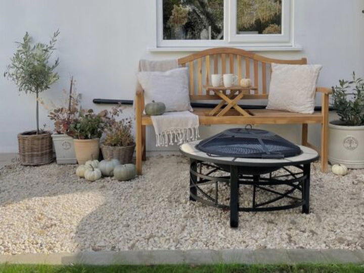 Charcoal Fire Pit Black Hierro