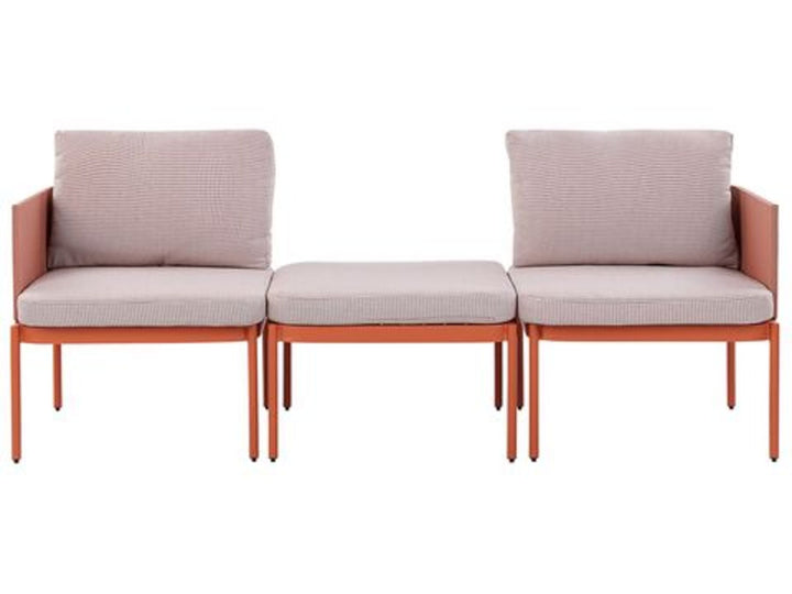 Terracina 2 Seater Convertible Garden Sofa Set Orange