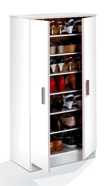 White Shoe Cupboard Carven